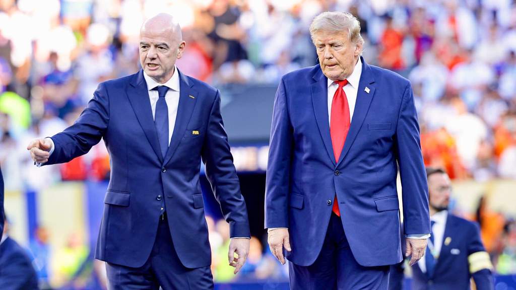 Donald Trump quiere a Gianni Infantino como líder de la ONU