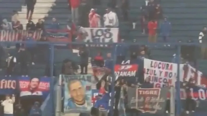 Jugadores de Tigre celebrando la victoria ante Nacional en la Copa Sudamericana